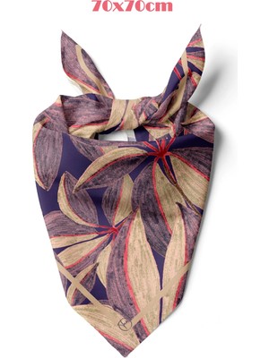 Ruhun Moru Desen 70*70CM Bandana/fular