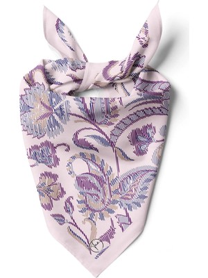 Çiçek Çizim Desen Bandana/fular