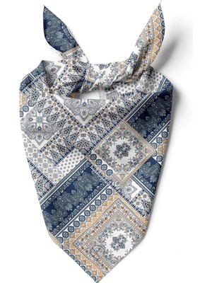 Şahane Paisley Desen 55X55CM Bandana/fular