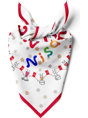 23 Nisan Çocuk Bayramı Temalı Bandana/fular