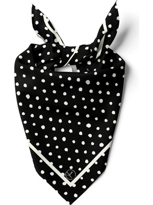 Matmazel Noir Desen Bandana/fular