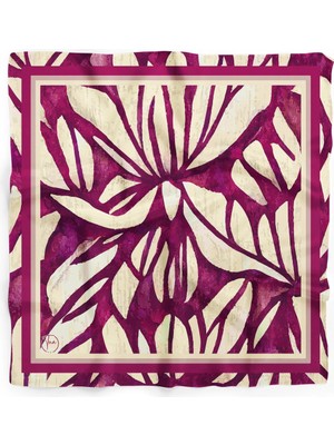 Açelya Esintisi Desen Bandana/fular