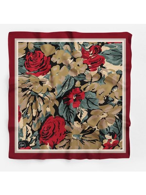 Rose Wıth Thorns Desen Bandana/fular