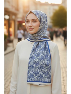 Hümayun Etnik Desen Pure Touch Koton Şal 75X185CM