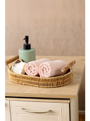 Rikka Home %100 Pamuk El/misafir Havlusu Seti (2’li 33X33 Cm) – Coresoftair™ Yumuşak, Hızlı Emici, Hacimli Premium Havlu