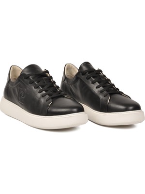 Pierre Cardin 1362002 Büyük Numara Siyah Erkek Sneaker
