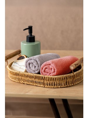 Rikka Home %100 Pamuk El/misafir Havlusu Seti (2’li 33X33 Cm) – Coresoftair™ Yumuşak, Hızlı Emici, Hacimli Premium Havlu