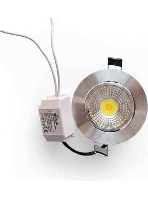 OKE-COB-5W Cob LED Downlight Krom Kasa Günışığı