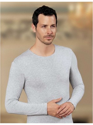 Erdem 1123 Uzun Kol Erkek Tshirt Fanila Tekli