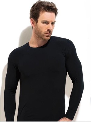 Erdem 1123 Uzun Kol Erkek Tshirt Fanila Tekli