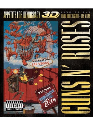 Universal Guns N' Roses – Appetite For Democracy 3D Blu-Ray Disk