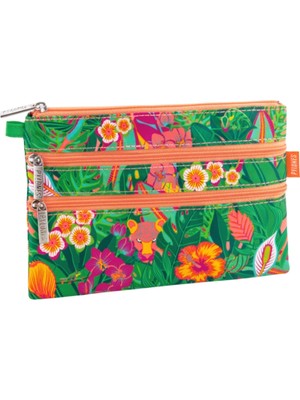 Pylones 3 Fermuarlı Çanta - Zip It - Tropical