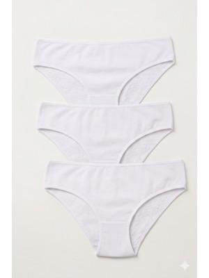 İki Yıldız Iyteks Bayan Bambu Bikini Bel Külot 3'lü 2004