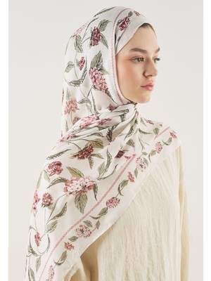 Fresh Scarfs Bloomy Desen Soft Viskon Şal İnci