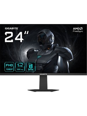 Gigabyte 23,8" GS24F14 144Hz 1ms IPS  Full Hd Adaptive-Sync Flat Gaming Monitör