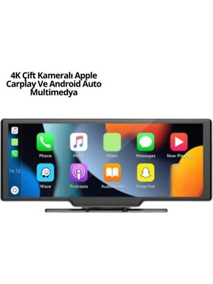 Kaufhier Honda Civic, Jazz, Hrv, Crv, Nissan Qashqai, Micra, Juke,uyumlu Kablosuz Carplay & Android Auto Multimedya – Geri Görüş Kameralı