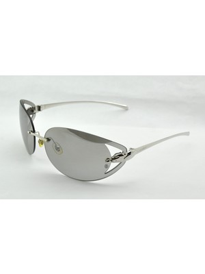 Cartier  Panthère De Wıld Sılver Grey  Gri Gümüş  Güneş Gözlüğü