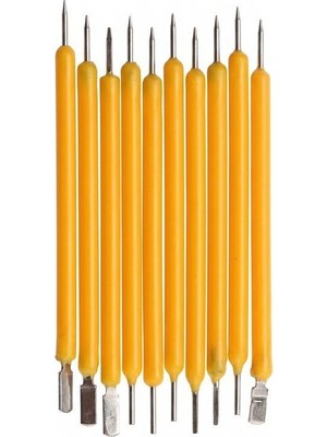 3V Amber Renkli 38 mm LED Filament Retro Tungsten LED 10 Adet Özellikli Aydınlatma