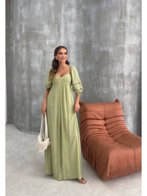 Die&More Maxi Boy Gofre Elbise
