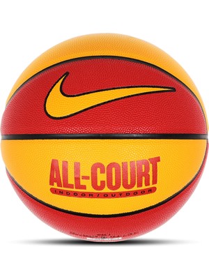 Nike Everyday All Court 8p Unisex Kırmızı Basketbol Topu N.100.4369.643.07