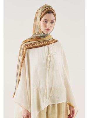 Fresh Scarfs Toprak Lıne Harmony Desen Soft Viskon Şal