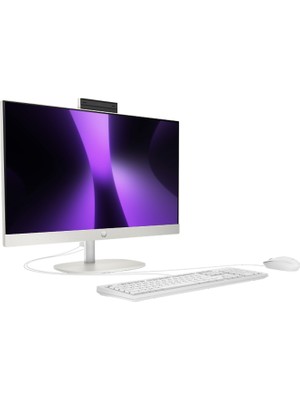 Hp Proone 240 G10 Ultra 125U Mks 4.3ghz 80GB 4tb SSD Intel Graphics 23.8" Fhd 60hz Windows 11 Home All In One Bilgisayar MD36TKETH28 + Zettausb