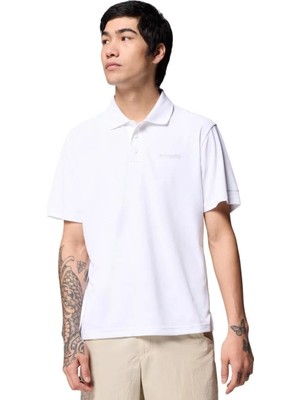 Columbia Freezer Erkek Beyaz Outdoor Polo Yaka T-Shirt FM4923-100