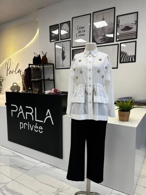 Parla Prive Kyle Aks.tasarım Gömlek
