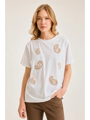 Home Store Nakışlı Tshirt