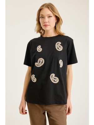 Home Store Nakışlı Tshirt