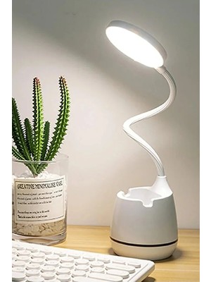 Light Nova Şarjlı Dokunmatik 24 LED Masa Lambası Çalışma Okuma Işığı Dimmer Ayarlı