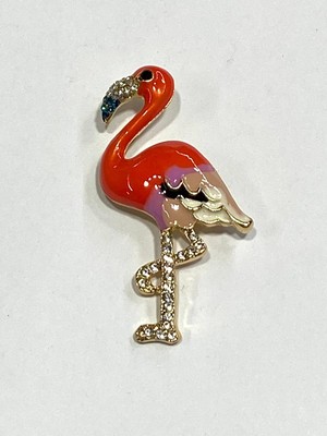 Figürlü Taşlı Metal Broş / Iğneli / 1 Adet / 4-5 cm / GB01
