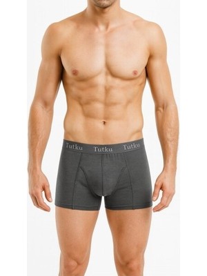 Tutku Erkek Elastan Boxer 6’lı Rahat Iç Giyim