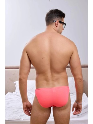 Darkzone Erkek Neon Pembe Pamuklu Klasik Slip Külot