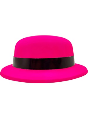 Renas Store Neon Partisi Pembe Renk Melon Plastik Parti Şapkası