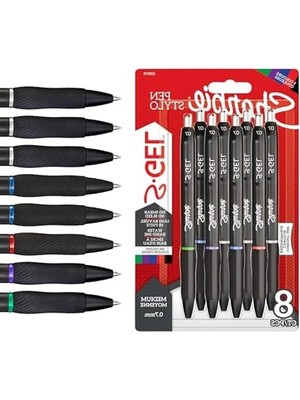 Esplendor Sharpie Gel Jel Mürekkepli Kalem, 0.7 Mm, 8li Bls