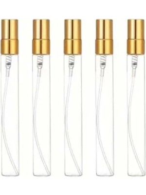Esplendor Boş Parfüm Şişesi, 10 ml Cam Tüp Vidalı Kolay Kullanım