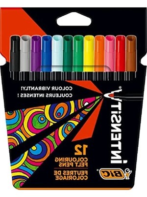 Esplendor Su Bazlı Mürekkep ile 0.9mm Keçeli Boyama Kalemi Seti