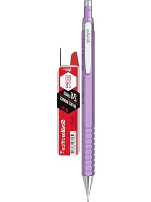 Esplendor Mor Versatil Kalem, 0.5 mm Uç Kalınlığı ve 2'li Blister Paket