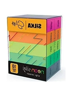 Esplendor 10'lu Neon Silgi Seti, Kullanışlı ve Eğlenceli Ofis Malzemesi