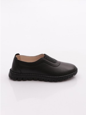 Dgn P76 Kadin Silver Taşli Comfort Ayakkabi