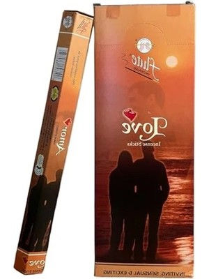 Esplendor Aromatik Tütsü Seti, Love Kokulu 20 Adet Çubuk ile Rahatlatıcı Atmosfer