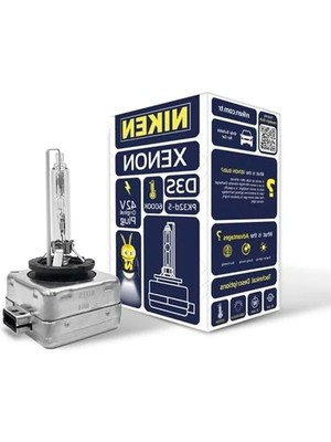 Esplendor 6000K Beyaz Xenon Far Ampulü, 35W Güç ve PK32D-5 Tasarımı