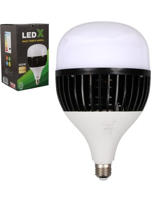Ledx AL-TH150 Akım Korumalı 150 Watt 13500 Lümen E27 Beyaz Maxi Kristal Torch LED Ampul