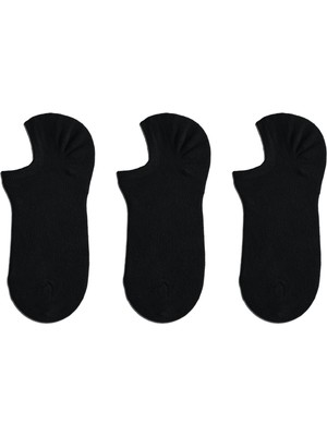 QUALITY WALKING Monochrome Series Sneaker Çorap 3'lü Set