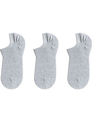 QUALITY WALKING Monochrome Series Sneaker Çorap 3'lü Set