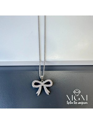 Renas Store Zirkon Taşlı Fiyonk Kolye - KL0016