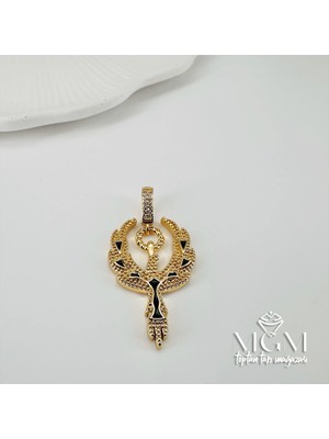 Renas Store Zirkon Taşlı Pirinç Charmlar - CHARM0012