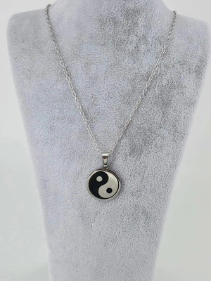 Renas Store Yin-Yang Çelik Erkek Kolye - EKL0082