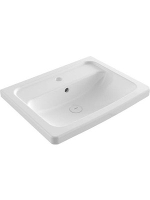 Bocchi Taormina Pro Tezgah Üstü Lavabo 57 cm Beyaz